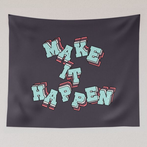 Item preview, Make It Happen - Color Combo 2 designed and sold by Doodle Whimsy.