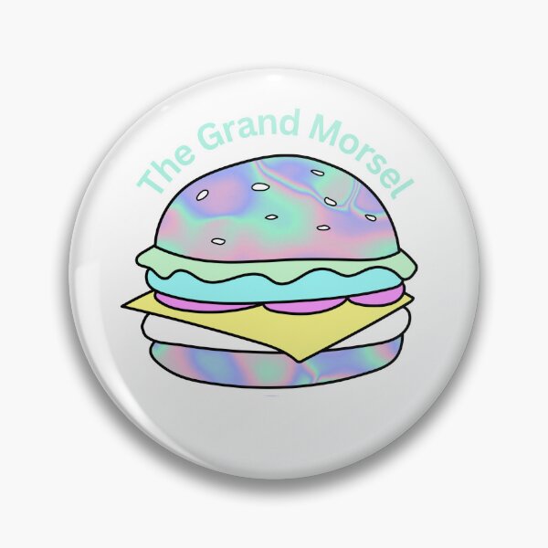 Item preview, The Grand Morsel: A Holographic Hamburger Delight designed and sold by LolasTees.