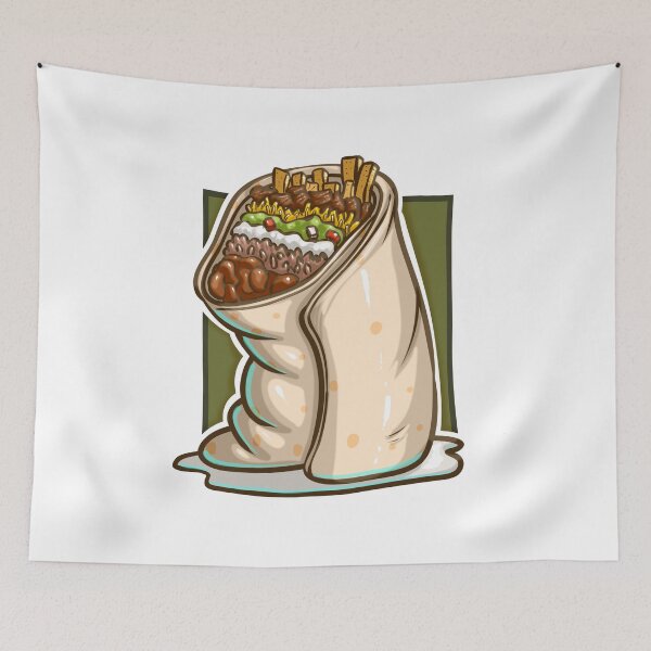Item preview, California Burrito: Surf, Sun & Carne Asada Fun! designed and sold by gradeafun.