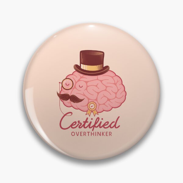 Item preview, Certified Overthinker designed and sold by buko.