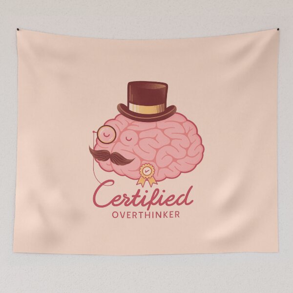 Item preview, Certified Overthinker designed and sold by buko.