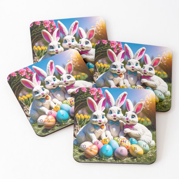 Item preview, The friendly Easter family designed and sold by CreatedByMyself.