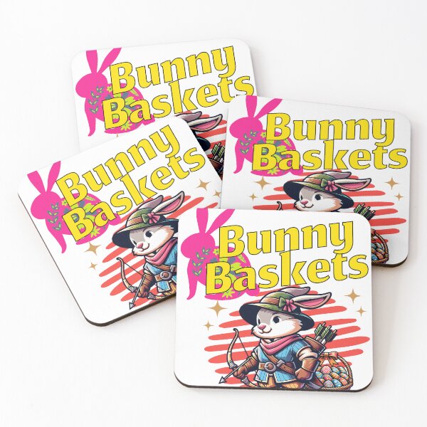 Item preview, Easter Archer Bunny – Fantasy Bunny with Basket of Eggs designed and sold by NSB-Design.