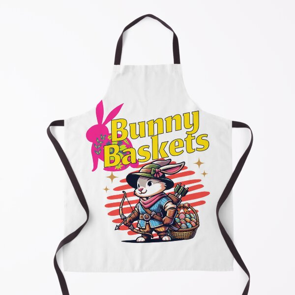 Item preview, Easter Archer Bunny – Fantasy Bunny with Basket of Eggs designed and sold by NSB-Design.