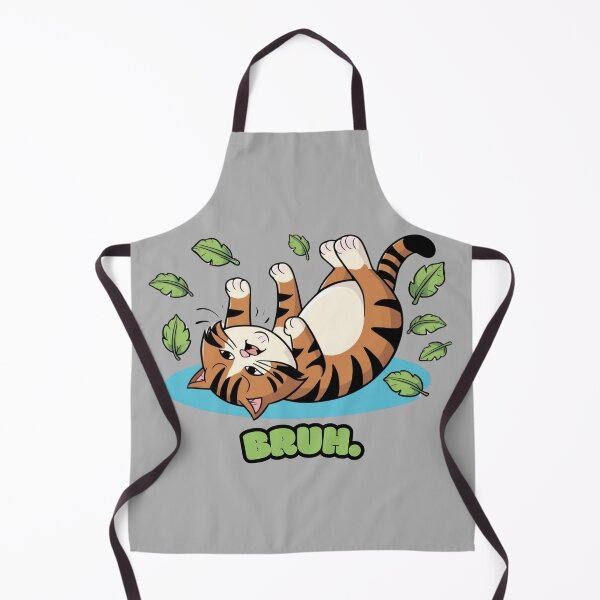 Item preview, "BRUH." - Catnip Cat designed and sold by LOLThreads.