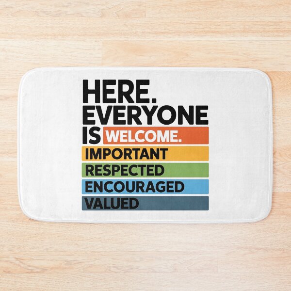 Item preview, Here Everyone Is Welcome Important Idaho Teacher Funny, Important, Accepted & Valued designed and sold by BLZART.