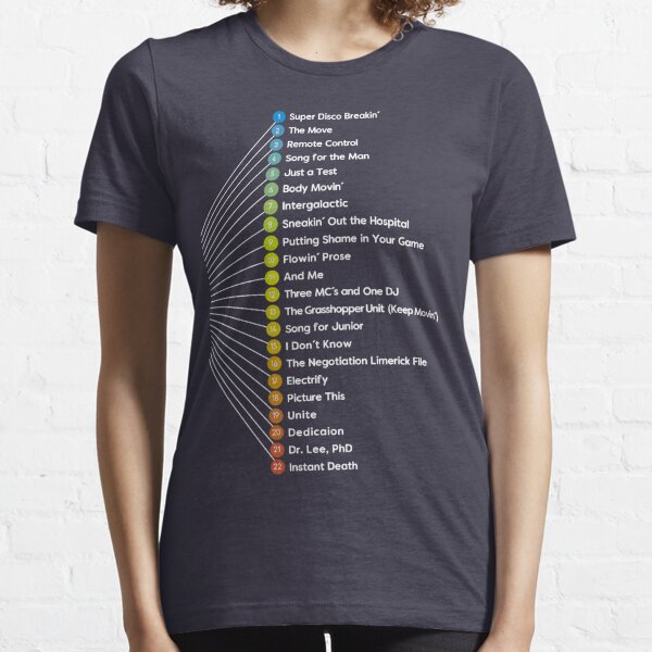 Hello Nasty Tracklist Essential T-Shirt