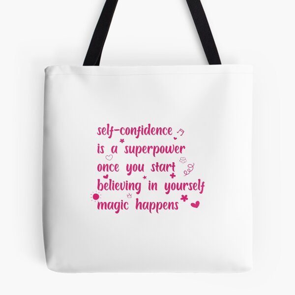 Item preview, self-confidence is a superpower once you start believing in yourself, magic happens t-shirt designed and sold by theghostman99.