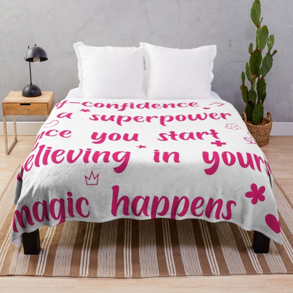 Item preview, self-confidence is a superpower once you start believing in yourself, magic happens t-shirt designed and sold by theghostman99.