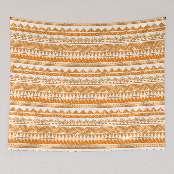 Item preview, Creamsicle Colored Tribal Pattern designed and sold by Steeb757.