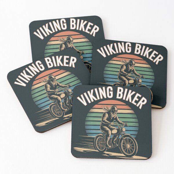 Item preview, Vintage Viking Biker T-shirt designed and sold by fenrirwulf68.