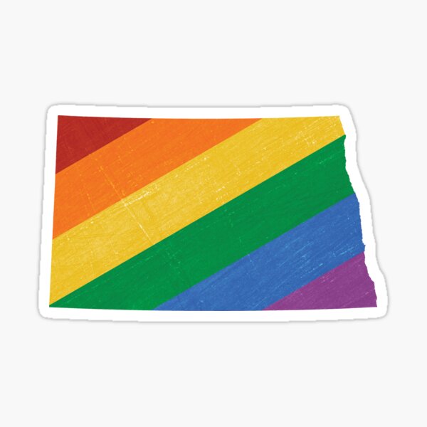 North Dakota Pride Sticker