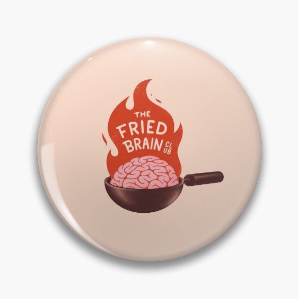 Item preview, The Fried Brain Club designed and sold by buko.