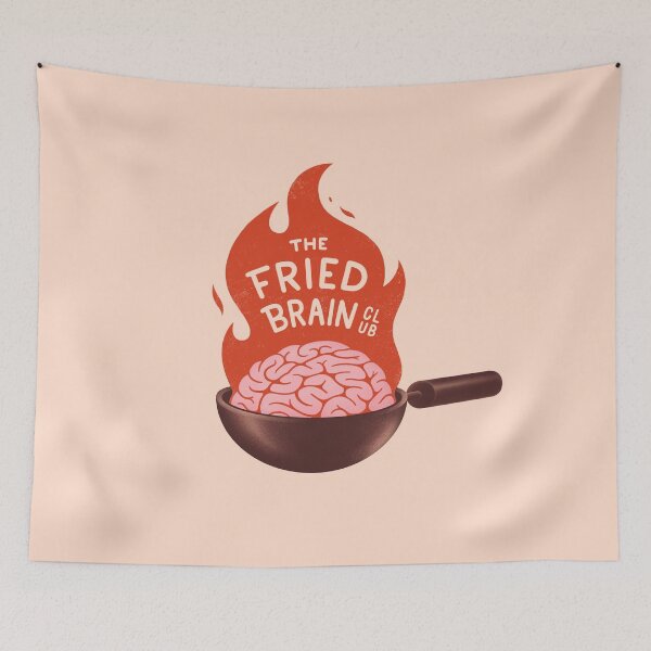 Item preview, The Fried Brain Club designed and sold by buko.