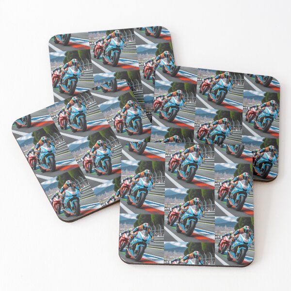 Item preview, Grand Prix Racing Mugello Italy Baby Blue Superbike designed and sold by Moto Graphix.