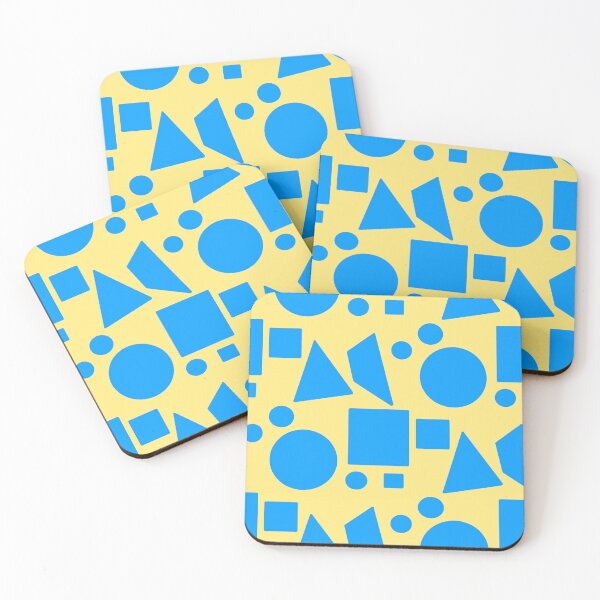 Item preview, Circle, triangle, yellow, blue  designed and sold by Chupcha.
