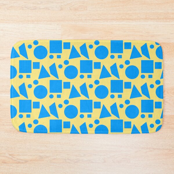 Item preview, Circle, triangle, yellow, blue  designed and sold by Chupcha.