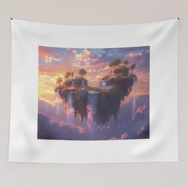 Item preview, Floating Island Fantasy designed and sold by Pure_Art.