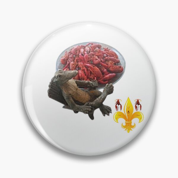 Item preview, Down on the bayou Crawfish Art designed and sold by trailsitravel.
