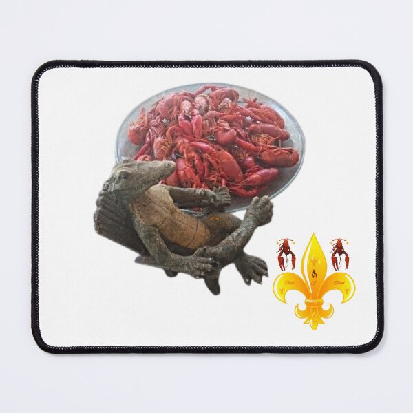 Item preview, Down on the bayou Crawfish Art designed and sold by trailsitravel.