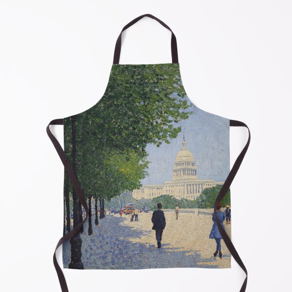 Item preview, District of Columbia state | Post-impressionist painting style designed and sold by ComicsFactory.