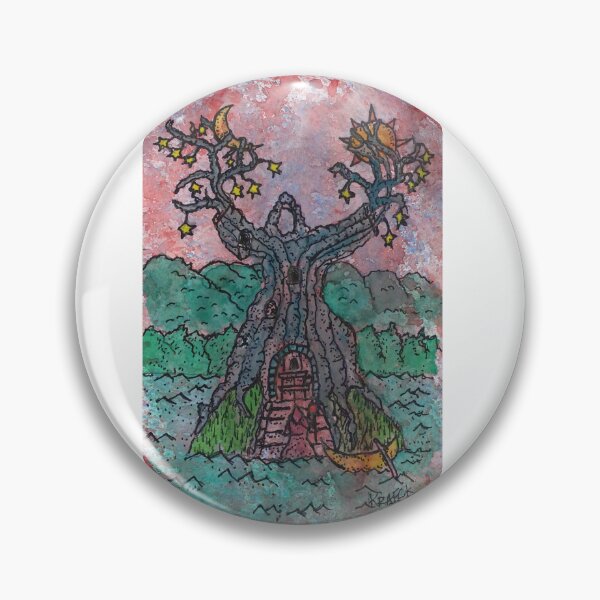 Item preview, The Tree of Cosmic Knowledge designed and sold by AngelWingArt.