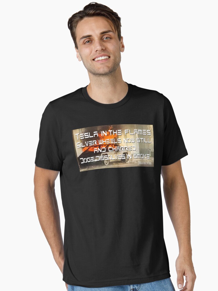 Thumbnail 2 of 7, Essential T-Shirt, Tesla Haiku designed and sold by EyeMagined.