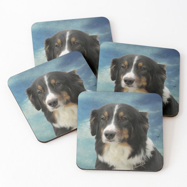 Item preview, Australian Shepard ~ Her Poker Face designed and sold by SummerJade.