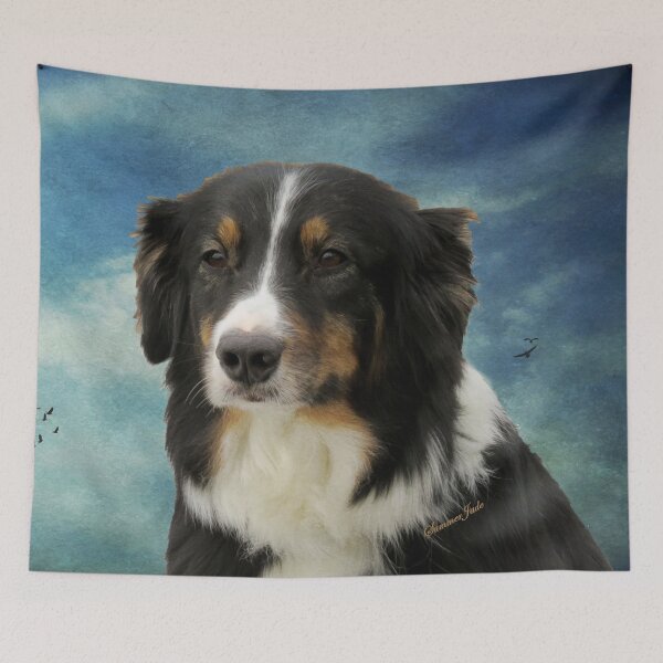 Item preview, Australian Shepard ~ Her Poker Face designed and sold by SummerJade.