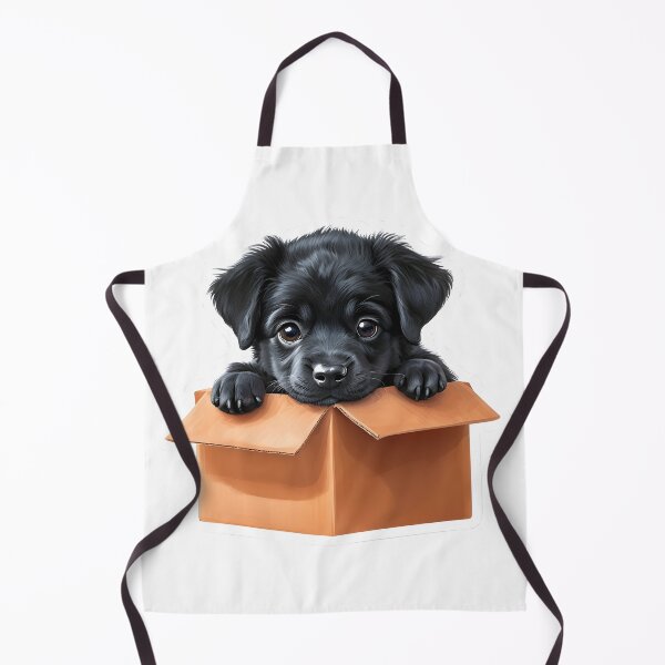 Item preview, Cute Black Puppy designed and sold by Bo-Mak.