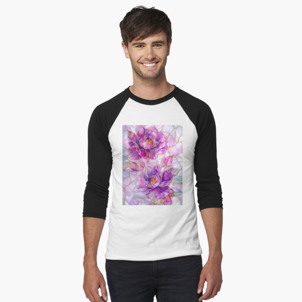 Aperçu de l'œuvre T-shirt baseball manches ¾ créée et vendue par MargaretWiktor.
