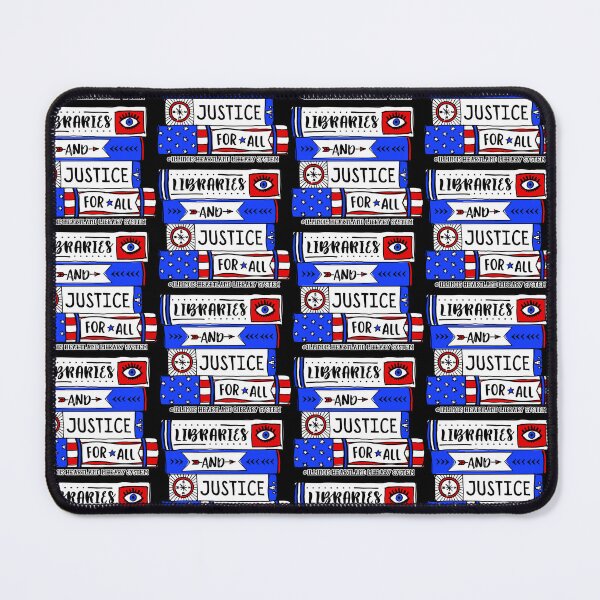 Item preview, Libraries & Justice for All designed and sold by Illinois Heartland Library System.