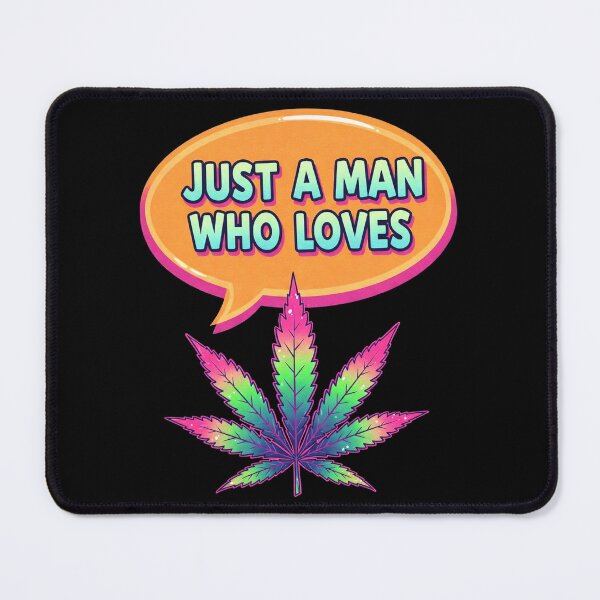 Item preview, Just a Man Who Loves Herbal | Relaxing and Nature-Inspired Graphic designed and sold by Tw1nsAIArt.