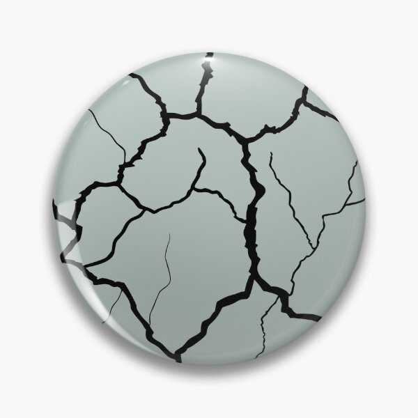 Item preview, abstract black cracks on white designed and sold by Mike Kiev art.