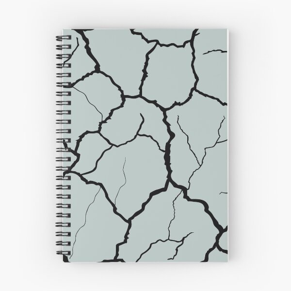 Item preview, abstract black cracks on white designed and sold by Mike Kiev art.