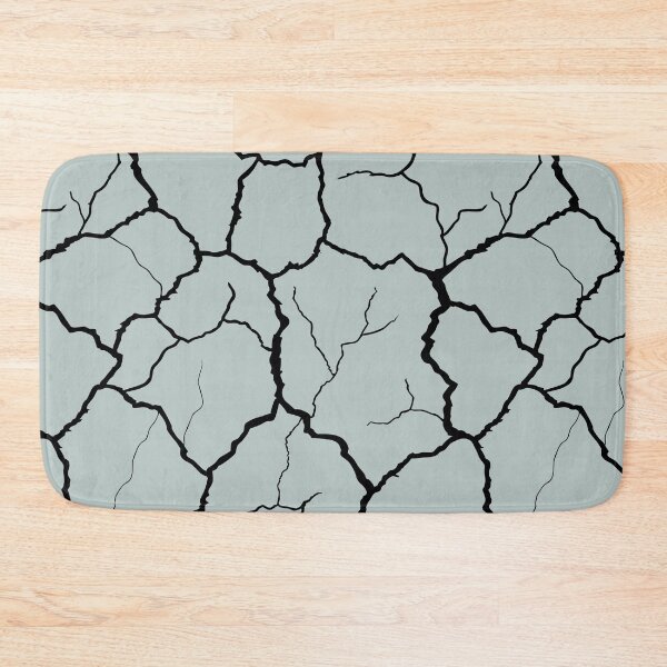 Item preview, abstract black cracks on white designed and sold by Mike Kiev art.