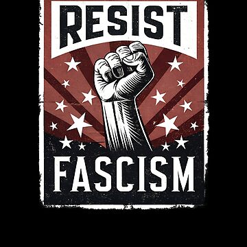 Artwork thumbnail, Resist Fascism Gear by DynamicDesign