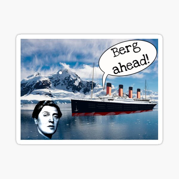Item preview, Ice Berg Ahead! designed and sold by OperaGarb.