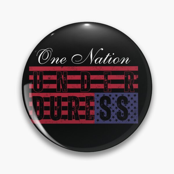 Item preview, One Nation: Under Duress (White) designed and sold by SatanLuvsVanity.