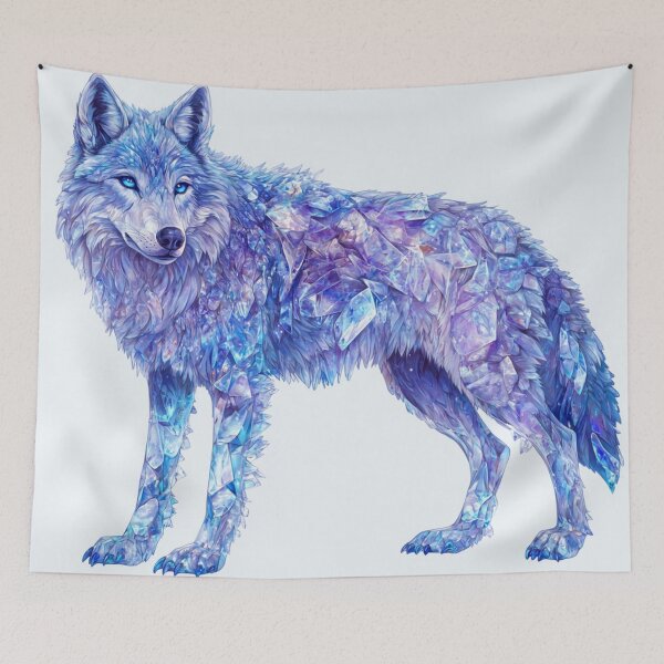 Item preview, Crystal Wolf Spirit designed and sold by Pure_Art.