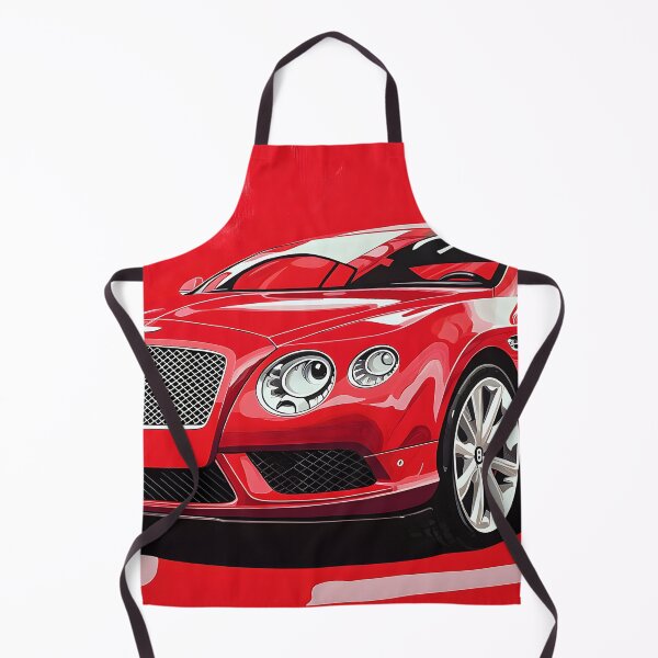 Item preview, Pop Art Red Bentley Continental GT – Bold Luxury with a Retro Twist VI designed and sold by AutoPopStudio.