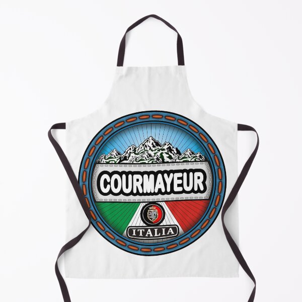 Item preview, Courmayeur Italia stitching effect emblem designed and sold by studioss76.