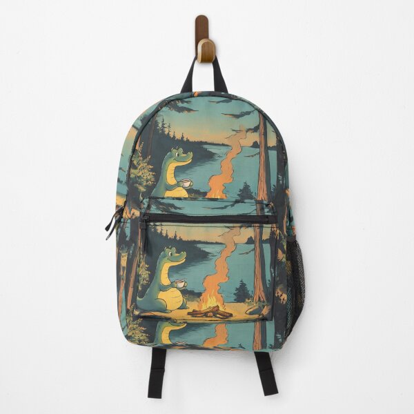 Item preview, The Camp Loch Ness T-Shirt | Nessie Graphic Tee | Camping with Nessie | By Pacific NW Gear Co. designed and sold by PacificNWGearCo.