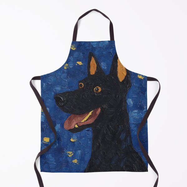Item preview, Dobermann | Post-impressionist painting style designed and sold by ComicsFactory.
