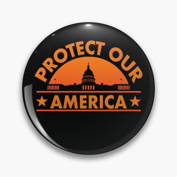 Item preview, Protect Our America – Pro-Democracy Anti-Trump Political Graphic designed and sold by electrovista.