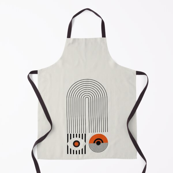 Item preview, Black Orange and White Minimalism designed and sold by Sesre.