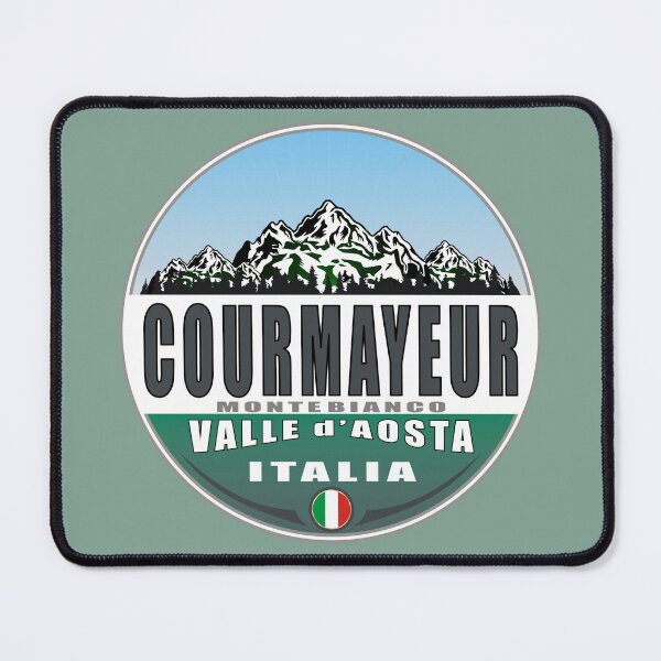 Item preview, Courmayeur Valle d'Aosta Italy green designed and sold by studioss76.
