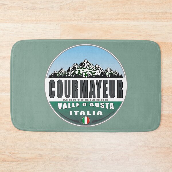 Item preview, Courmayeur Valle d'Aosta Italy green designed and sold by studioss76.