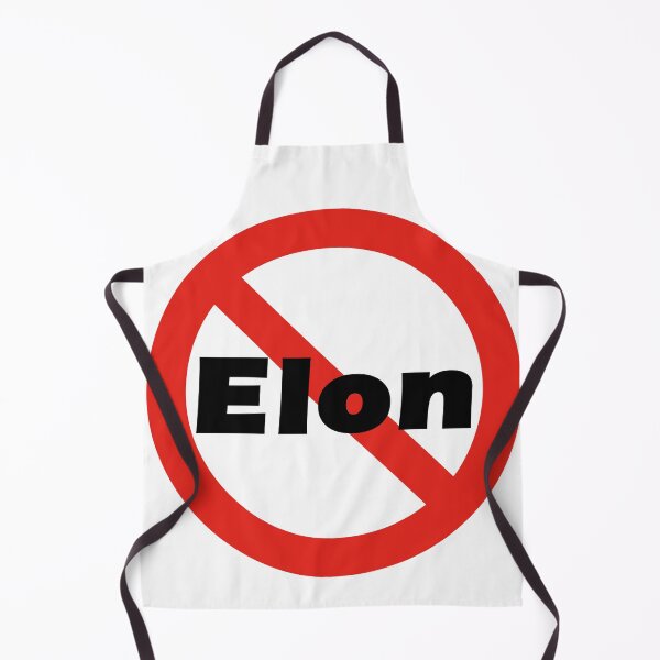 Item preview, Stop Elon - red and black designed and sold by Mahmoud Salah.