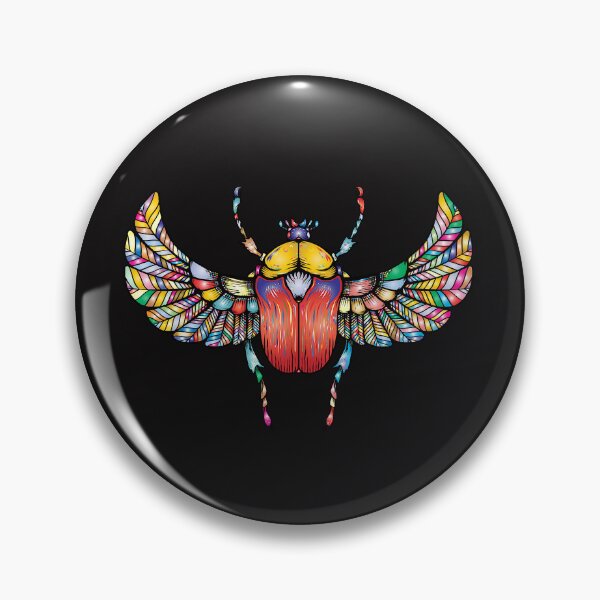 Aperçu de l'œuvre Scarabée sacré Mandala créée et vendue par FestDrip.